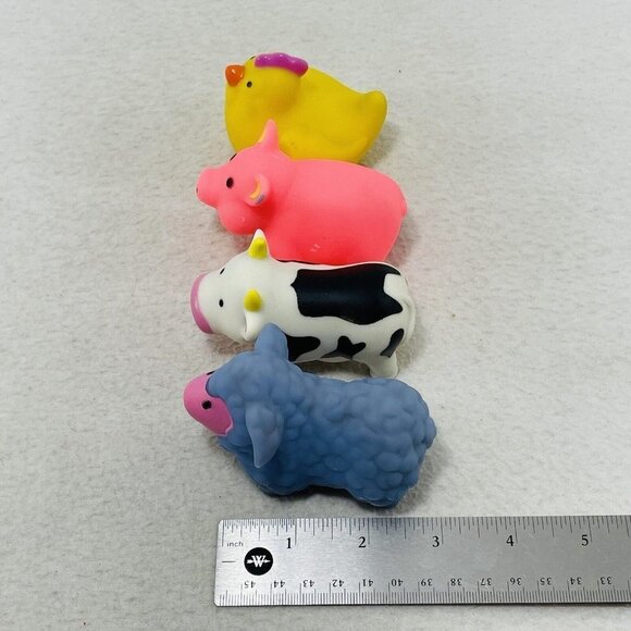 Farm Animal Pool Water Toy Bathtub Beach Kid Toddler Pretend Play Figure Doll - Picture 6 of 7